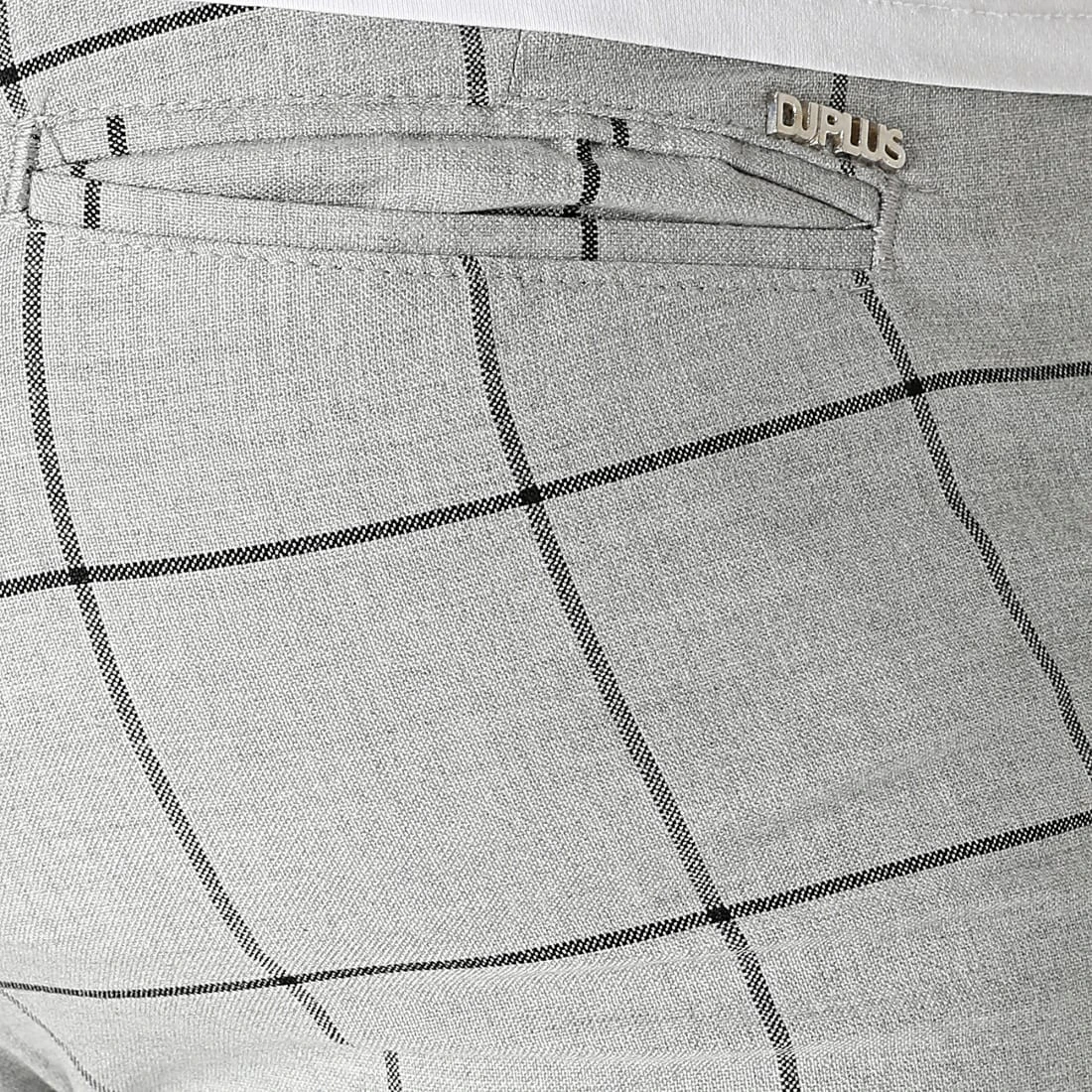 Remise ✔️ Pantalon Carreaux DJ2285 Gris Chiné de Classic Series ⭐ 4 Remise ✔️ Pantalon Carreaux DJ2285 Gris Chiné de Classic Series ⭐ – Image 2