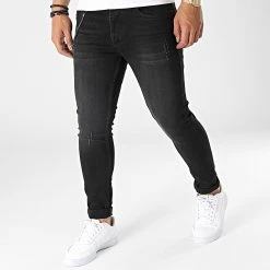 Tout neuf 🔥 Jean Skinny 15371 Noir de Classic Series ⌛