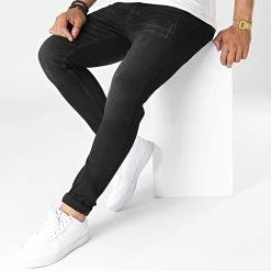Tout neuf 🔥 Jean Skinny 15371 Noir de Classic Series ⌛ -Classic Series Soldes classic series 321204 15371 20220531T153137 03