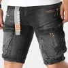 Bon marché 👏 Short Jean 15388 Gris Anthracite de Classic Series ❤️ -Classic Series Soldes classic series 321209 15388 20220531T161657 01