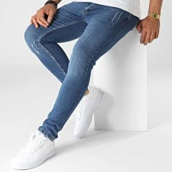 Bon marché 🔥 Jean Skinny 15590 Bleu Denim de Classic Series ⭐ 8 Bon marché 🔥 Jean Skinny 15590 Bleu Denim de Classic Series ⭐ -Classic Series Soldes classic series 321223 15590 BF 20220531T151539 03