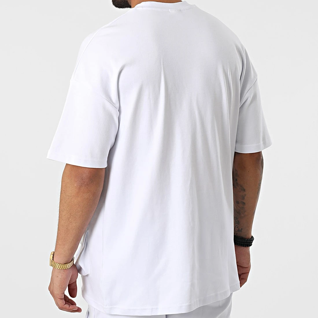 Offres ⌛ Ensemble Tee ❤️ Shirt Oversize Short Jogging Y205UST Blanc de Classic Series 🤩 6 Offres ⌛ Ensemble Tee ❤️ Shirt Oversize Short Jogging Y205UST Blanc de Classic Series 🤩 – Image 4