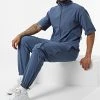 Offres 👏 Ensemble Tee 🧨 Shirt Zippé Jogger Pant F22-911T Bleu Marine de Classic Series ✔️ -Classic Series Soldes classic series 321275 F22 911T MAVI 20220530T155525 01