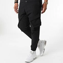 Budget ✨ Ensemble Tee ⌛ Shirt Zippé Jogger Pant F22-911T Noir de Classic Series ❤️ -Classic Series Soldes classic series 321278 F22 911T SIYAH 20220613T162606 04