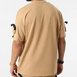 Grosses soldes ⭐ Ensemble Tee 💯 Shirt Short Jogging Y022UST Camel de Classic Series 😍 -Classic Series Soldes classic series 321279 Y022UST CAMEL 20220530T161316 04