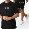 Vente flash 😉 Ensemble Tee Shirt Short Jogging Y203UST Noir de Classic Series ⌛