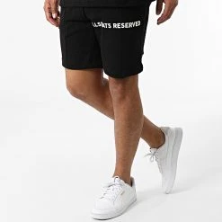 Vente flash 😉 Ensemble Tee Shirt Short Jogging Y203UST Noir de Classic Series ⌛ -Classic Series Soldes classic series 321287 Y203UST SIYAH 20220530T161130 05