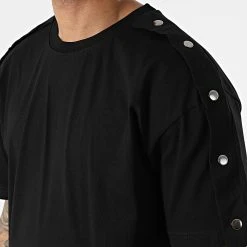 Vente flash 🌟 Ensemble Tee Shirt Pantalon Cargo F22-907T Noir Vert Clair de Classic Series 😍 -Classic Series Soldes classic series 321299 F22 907T SIYAH MINT 20220609T135633 02