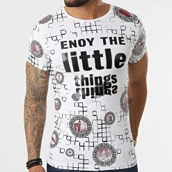 Vente flash 🔥 Tee ✔️ Shirt AXI028 Blanc de Classic Series ✨ -Classic Series Soldes classic series 321324 AXI028 BEYAZ 20220530T160801 03