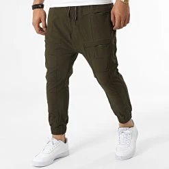 Meilleur prix 💯 Jogger Pant Y007 Vert Kaki de Classic Series ✨