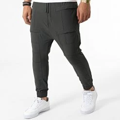 Vente flash 💯 Jogger Pant Y007 Gris Anthracite de Classic Series 🔔