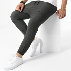 Vente flash 💯 Jogger Pant Y007 Gris Anthracite de Classic Series 🔔 -Classic Series Soldes classic series 321328 Y007 ANTRASIT 20220603T140606 03