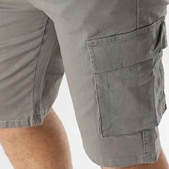 Sortie ❤️ Short Cargo JIB-DP-SS22-058 Gris de Classic Series ✔️ -Classic Series Soldes classic series 321922 JIB DP SS22 058 176 20220609T123236 02