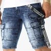 Tout neuf 🧨 Short Jean E9669 Bleu Denim de Classic Series 🎉 -Classic Series Soldes classic series 322021 E9669 20220609T115430 01
