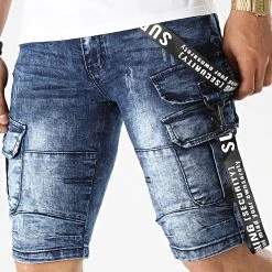 Tout neuf 🧨 Short Jean E9669 Bleu Denim de Classic Series 🎉