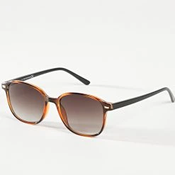 Remise 🧨 Lunettes De Soleil 026154 Fauve Vert Dégradé de Classic Series 🧨