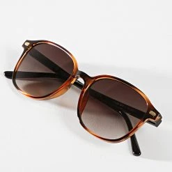 Remise 🧨 Lunettes De Soleil 026154 Fauve Vert Dégradé de Classic Series 🧨 -Classic Series Soldes classic series 323135 026154 ECAILLE CLAIR 20220610T120318 04