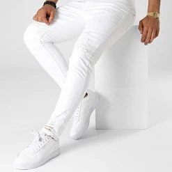Coupon 🔥 Jean Skinny DHZ-3870 Blanc de Classic Series ⌛ -Classic Series Soldes classic series 323306 DHZ 3870 3 BEYAZ 20220610T143352 03