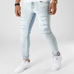 Meilleure vente ✔️ Jean Skinny DHZ-3290 Bleu Wash de Classic Series ❤️
