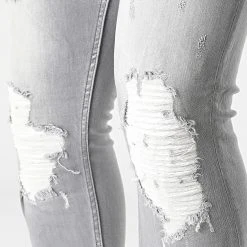 Nouveau 🌟 Jean Skinny DHZ-3803 Gris de Classic Series 🧨 -Classic Series Soldes classic series 323311 DHZ 3803 FUME 20220610T142146 02