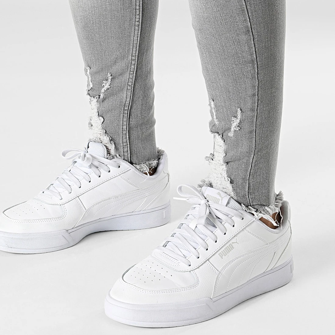 Nouveau 🤩 Jean Skinny DHZ-3739 Gris de Classic Series ✔️ 4 Nouveau 🤩 Jean Skinny DHZ-3739 Gris de Classic Series ✔️ – Image 2