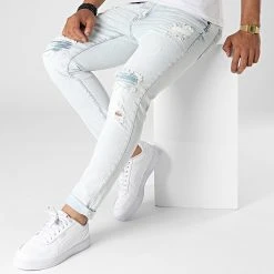 Top 10 ✨ Jean Slim DH-5007 Bleu Wash de Classic Series 🌟 -Classic Series Soldes classic series 323325 DH 5007 SLIM A MAVI 20220610T143030 03