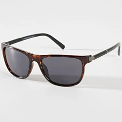 Promo ❤️ Lunettes De Soleil 026208 Fauve Bleu de Classic Series 😍