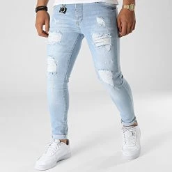 Meilleur prix 👍 Jean Skinny DHZ-3762 Bleu Wash de Classic Series 👏