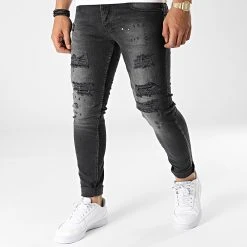 Acheter ⭐ Jean Skinny DHZ-3290 Noir de Classic Series ❤️