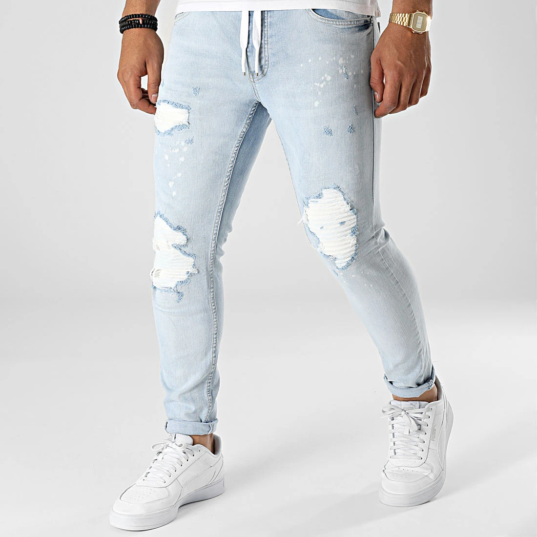 Offres ⌛ Jean Skinny DHZ-3760 Bleu Wash de Classic Series ✨ 3 Offres ⌛ Jean Skinny DHZ-3760 Bleu Wash de Classic Series ✨