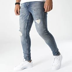 Meilleure vente ✔️ Jean Skinny 4014 Bleu Denim de Classic Series ✨