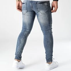 Meilleure vente ✔️ Jean Skinny 4014 Bleu Denim de Classic Series ✨ -Classic Series Soldes classic series 323435 DHZ 4014 TINT RANDIM 20220704T162006 04