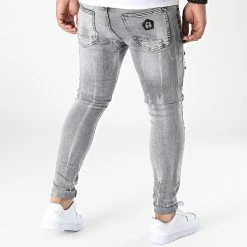 Budget 👍 Jean Skinny DHZ-3762 Gris Chiné de Classic Series ❤️ -Classic Series Soldes classic series 323487 BIS DHZ 3762 1 SIYAH 20220706T160502 04