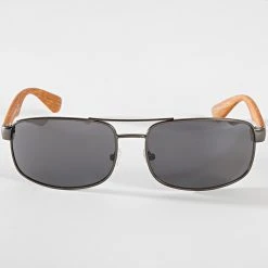 Nouveau ❤️ Lunettes De Soleil 014326 Noir Bois de Classic Series 🛒 -Classic Series Soldes classic series 323586 014326 NOIR BOIS CLAIR 20220614T162003 04