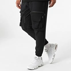 Grosses soldes 🎉 Ensemble Tee 🔥 Shirt Poche Et Pantalon Jogging F22-908T Noir de Classic Series ✨ -Classic Series Soldes classic series 323744 F22 908T SIYAH 20220617T150826 04