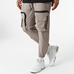 Nouveau ⭐ Ensemble Tee 💯 Shirt Poche Et Pantalon Jogging F22-908T Noir Gris de Classic Series ❤️ -Classic Series Soldes classic series 323745 F22 908T SIYAH TAS 20220617T150805 04