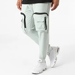 Coupon 🌟 Ensemble Tee Shirt Poche Et Pantalon Jogging F22-908T Noir Turquoise de Classic Series 👏 -Classic Series Soldes classic series 323749 F22 908T SIYAH MINT 20220617T150859 04