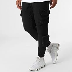 De gros ✨ Ensemble Tee Shirt Poche Et Pantalon Jogging F22-910T Noir Blanc de Classic Series ✨ -Classic Series Soldes classic series 323758 F22 910T BEYAZ SIYAH 20220617T150741 04