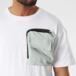 Vente flash 🔔 Ensemble Tee Shirt Poche Et Pantalon Jogging F22-909T Blanc Turquoise de Classic Series 😀 -Classic Series Soldes classic series 323761 F22 909T BEYAZ MINT 20220708T102424 02