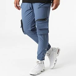 Remise 🛒 Ensemble Tee 💯 Shirt Poche Et Pantalon Jogging F22-909T Noir Bleu de Classic Series ✔️ -Classic Series Soldes classic series 323764 F22 909T SIYAH MAVI 20220617T150917 04