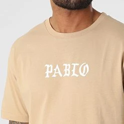 Le moins cher 👏 Tee Shirt G22-708 Beige de Classic Series ✔️ -Classic Series Soldes classic series 323767 G22 708 BEJ 20220708T102545 02