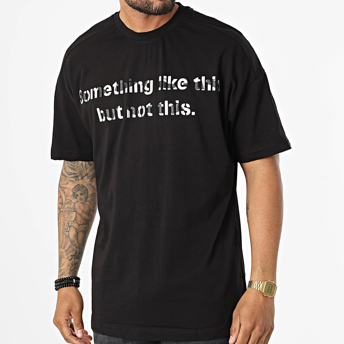 Nouveau 🛒 Tee 🥰 Shirt 22-Y306 Noir de Classic Series ❤️ 5 Nouveau 🛒 Tee 🥰 Shirt 22-Y306 Noir de Classic Series ❤️ – Image 3