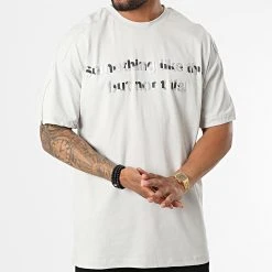 Sortie 😍 Tee Shirt 22-Y306 Gris de Classic Series ⭐ -Classic Series Soldes classic series 324181 22 Y306 GRI 20220620T151618 03