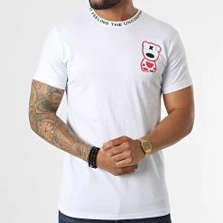 Grosses soldes ⌛ Tee 👍 Shirt BEJ185 Blanc de Classic Series 🎁 -Classic Series Soldes classic series 324185 BEJ185 WHITE 20220620T150638 03