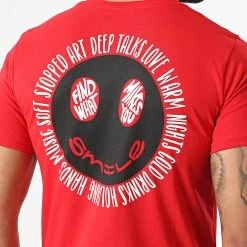 Vente flash 🤩 Tee Shirt BEJ190 Rouge de Classic Series 😉 -Classic Series Soldes classic series 324196 BEJ190 RED 20220620T152151 02