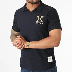 Meilleure vente ⌛ Tee Shirt EXO402 Bleu Marine de Classic Series 😍