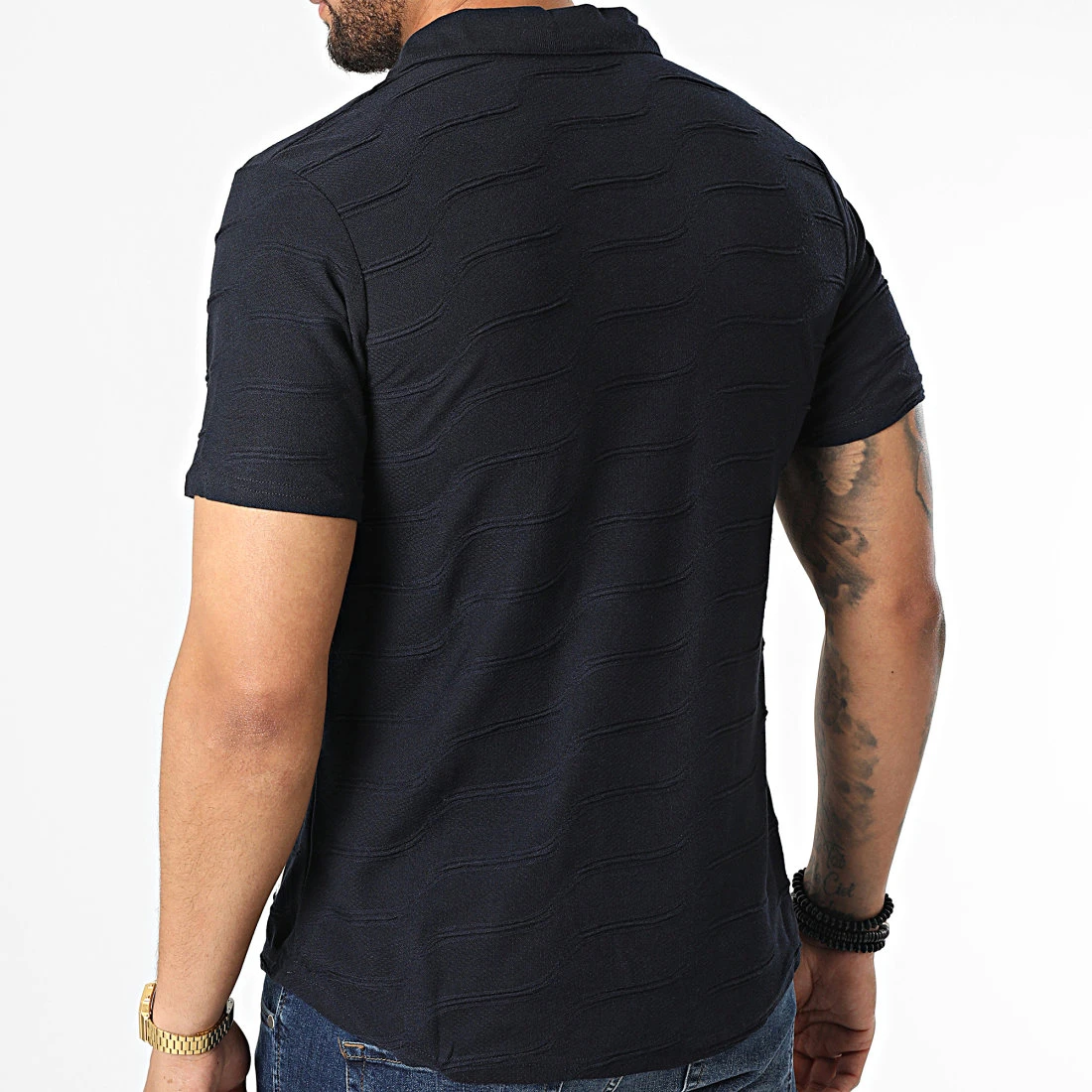 Meilleure vente ⌛ Tee Shirt EXO402 Bleu Marine de Classic Series 😍 6 Meilleure vente ⌛ Tee Shirt EXO402 Bleu Marine de Classic Series 😍 – Image 4