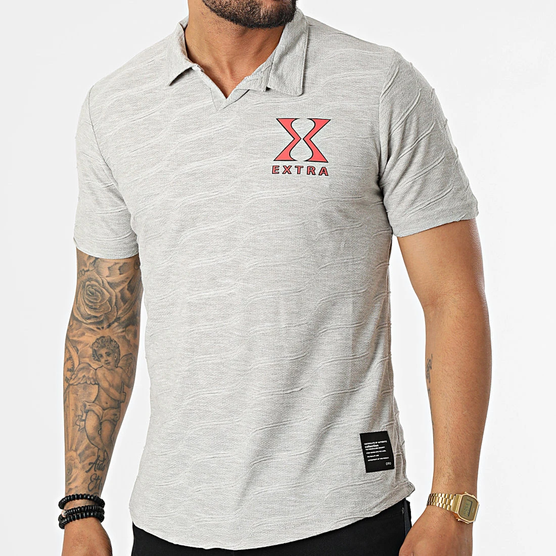 Nouveau ⭐ Tee ✔️ Shirt EXO402 Gris de Classic Series 🤩 5 Nouveau ⭐ Tee ✔️ Shirt EXO402 Gris de Classic Series 🤩 – Image 3