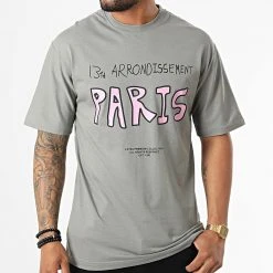 Vente flash 🥰 Tee Shirt EX512 Gris de Classic Series ⌛ -Classic Series Soldes classic series 324212 EX512 GREY 20220620T151201 03