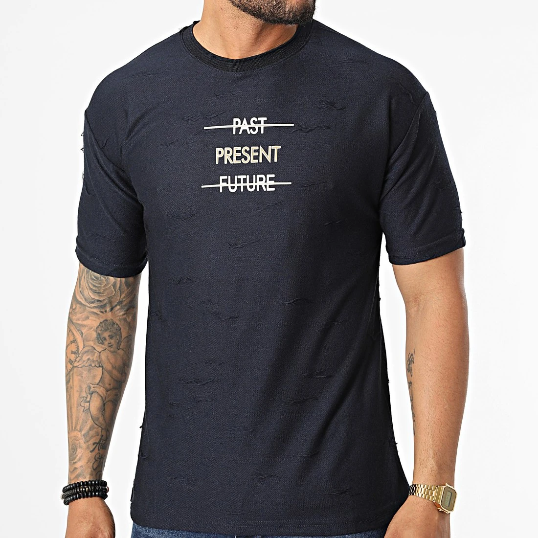 Tout neuf ❤️ Tee 😉 Shirt EXO301 Bleu Marine de Classic Series 🎉 3 Tout neuf ❤️ Tee 😉 Shirt EXO301 Bleu Marine de Classic Series 🎉